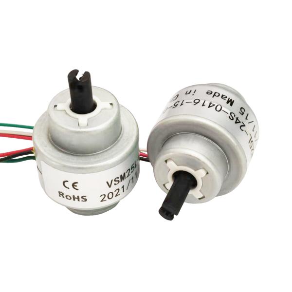 Мотор изготовленного на заказ вала линейный шагая 15 диаметр угла 12V 25mm шага степени