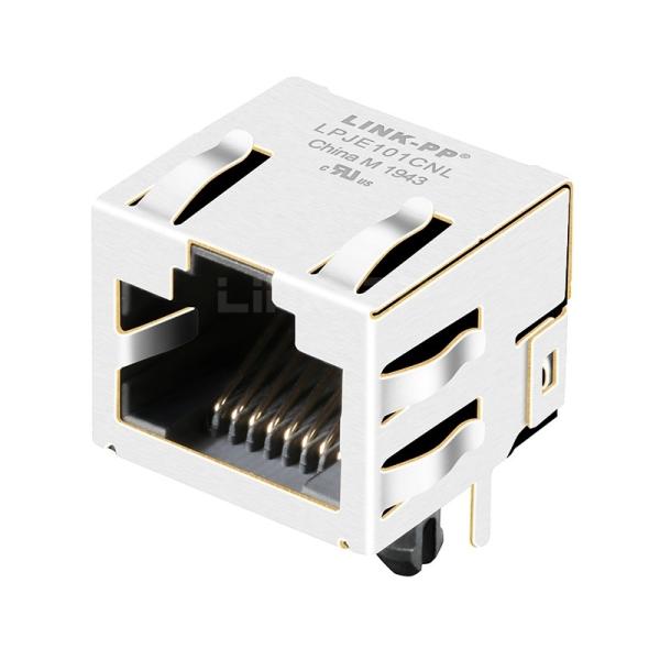 LPJE101CNL Conector de entrada lateral de PCB con conector modular RJ45 blindado