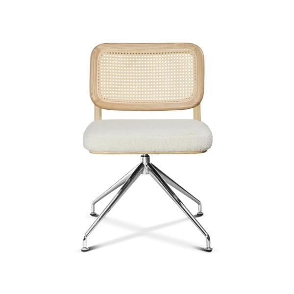 4 Star Base Ergonomic  Rattan Office Chairs