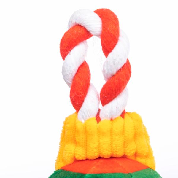 Washable Christmas Pet Chew Toy With Squeaker Machine