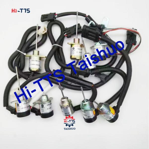 Excavator Solenoid Valve D6D Fuel Regulator Valve 02113724 0211-3724 021638691 F008080048 F008080045