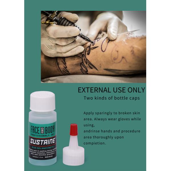 Body Tattoo Art Numbing Gel Fast-Acting and Long-Lasting Pain Relief for Microblading