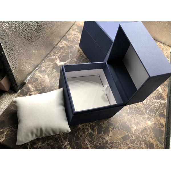 Customized Recycled Elastic Buckle Paper Watch Box 108*110*110mm for Express Shipping