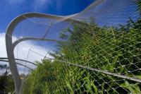 Diamond Hole SS Rope Mesh , 7*7 7*19 Stainless Steel Wire Cable Mesh