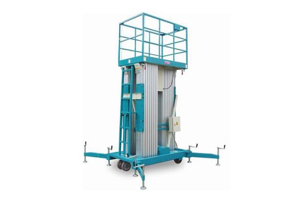 GTWY-3000 Thress Mast Aluminum Aerial Work Platform Capacity 300Kg