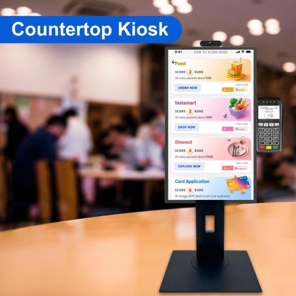 ELC SW2495T 24 Inch 1920*1080 250cdm2 10-Point in Cell Touch Vertical Digital Signage Display Laptops Pos Tablet Sales Kiosks