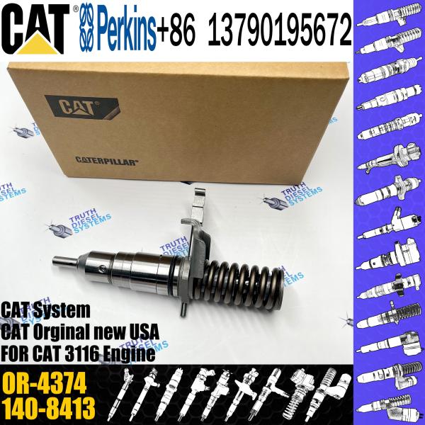 Partes de motores injetores de trilho comum 1OR-4374 140-8413 7E-6193 OR-8867 105-1694 OR-8473 para escavadeira Caterpillar