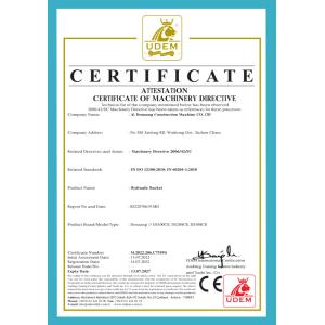 DONSANG Machinery Co., Ltd Сертификации