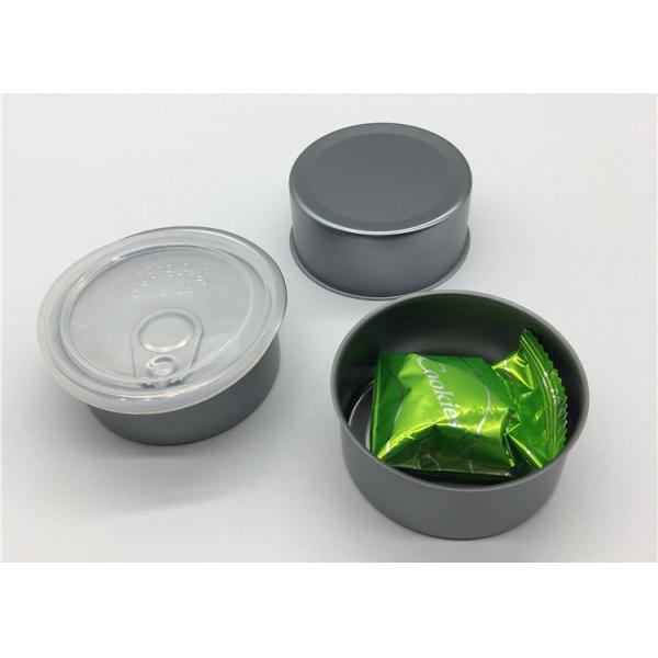 Черная плита олова консервирует 65мм Дям с доказательством воды воздуха цветков травы высоты 29.5мм туго загерметизированным