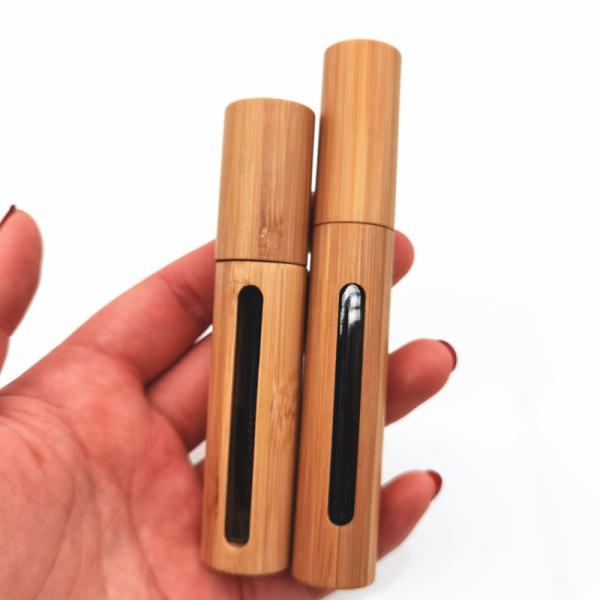 COMO de bambu o tubo plástico 3D do rímel imprime 5ml de carimbo quente 8ml 10ml
