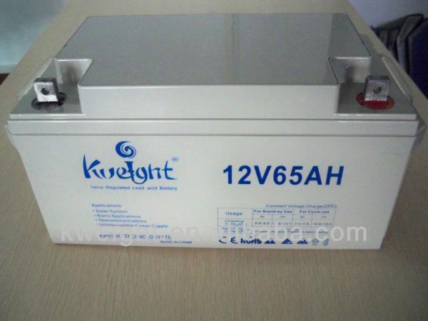 Home 12v 65ah Gel Type Solar Battery Deep Cycle Battery For Ups Street Light