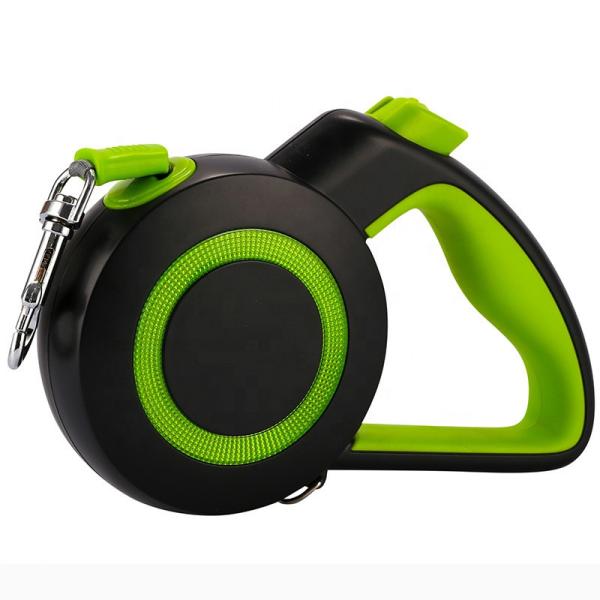 5M 20kg Thick Extendable Dog Lead Reflective Light Up Retractable Dog Leash Automatic