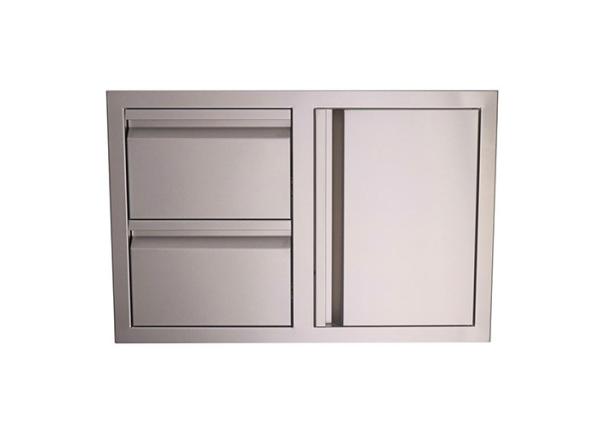 Bbq Island Outdoor Kitchen Door Drawer Combo Cabinet 33 Inch