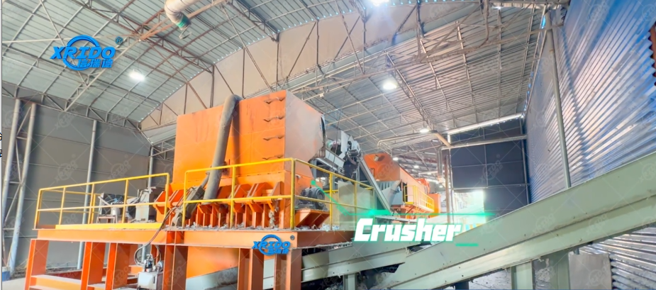 Environment-friendly Heavy Duty Fabric Shredder Machine with Customized Color and 300-22000 Kg/hour Capacity