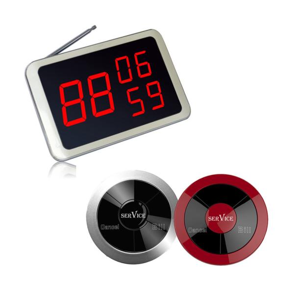 High Quality Wireless Modern Service Equipment Buzzer For Casual Fine Dining