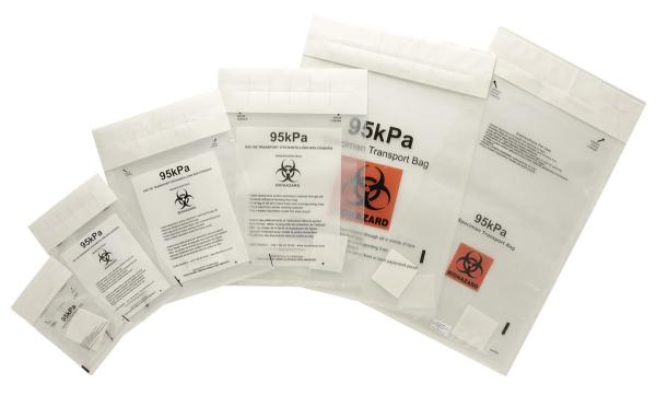 Sacos de coleção biodegradáveis do desperdício do hospital 95kPa do multi tamanho