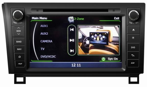 Ouchuangbo 2 din 8 inch head unit radio DVD for Toyota Sequoia S100 platform OCB-258