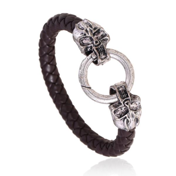 Best selling top grade personalized braided pu bracelets manufacturer