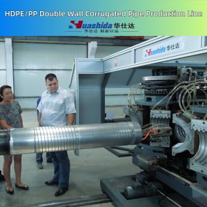 HDPE PP 双壁波紋管の挤出ライン