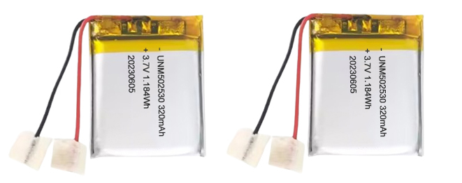502530 3,7V 320mAh перезаряжаемая полимерная литийная батарея для носимых изделий