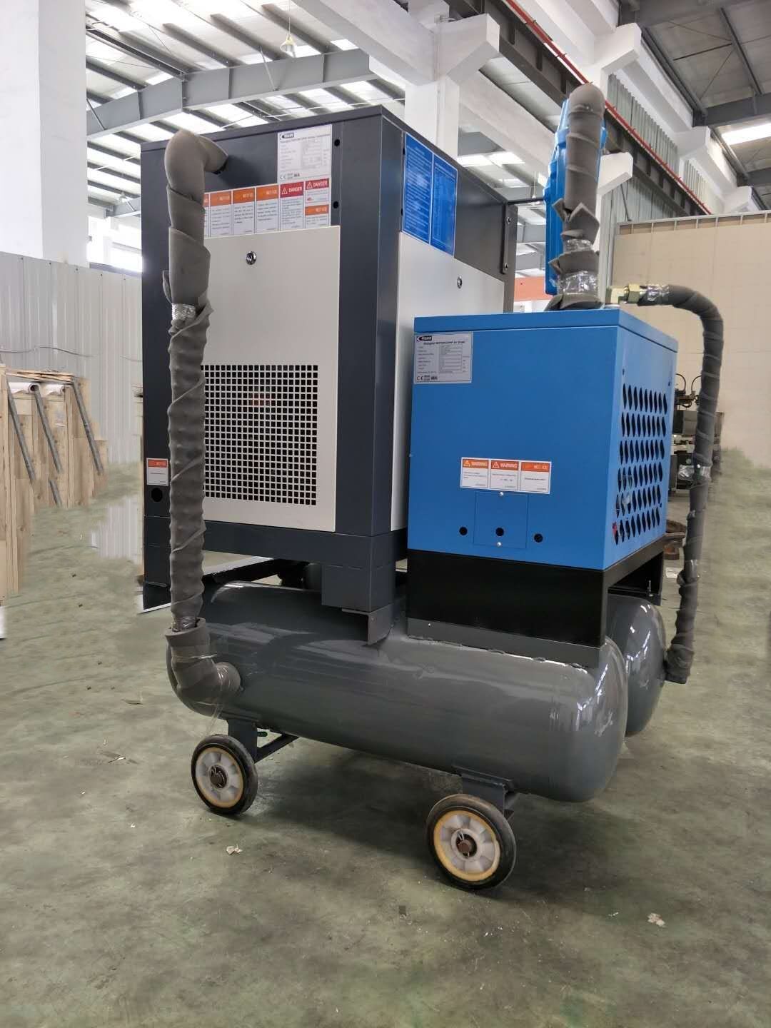 10hp/7.5kw танк-установило компрессор винта