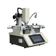 Industrial Touch Screen Manual BGA Rework Station 3 Heating Zones CE Certified For PCB Handling