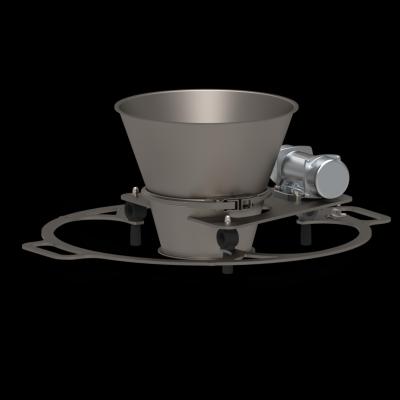 Máquina separadora de tamiz de 200 mm de diámetro con marco circular para cribado de lotes pequeños