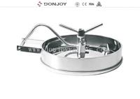 Acier inoxydable elliptique SS304 SS316L 435mm*335mm de couvertures de trou d'homme de récipient à pression