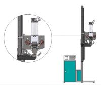 Máquina de rellenar desecante semi automática manual para la fabricación de cristal aislada