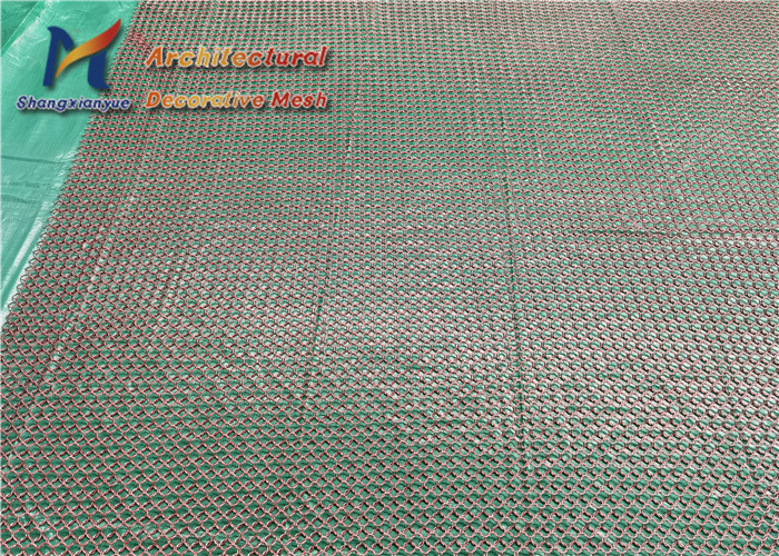 ячеистая сеть занавеса 1.5mm 30mm Chainmail нержавеющей стали 316L