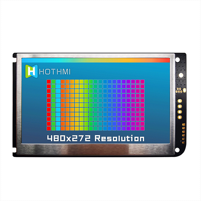 4,3 ПАНЕЛЬ МОДУЛЯ дисплея TFT UART TFT LCD 480x272 дюйма С ДОСКОЙ РЕГУЛЯТОРА LCD
