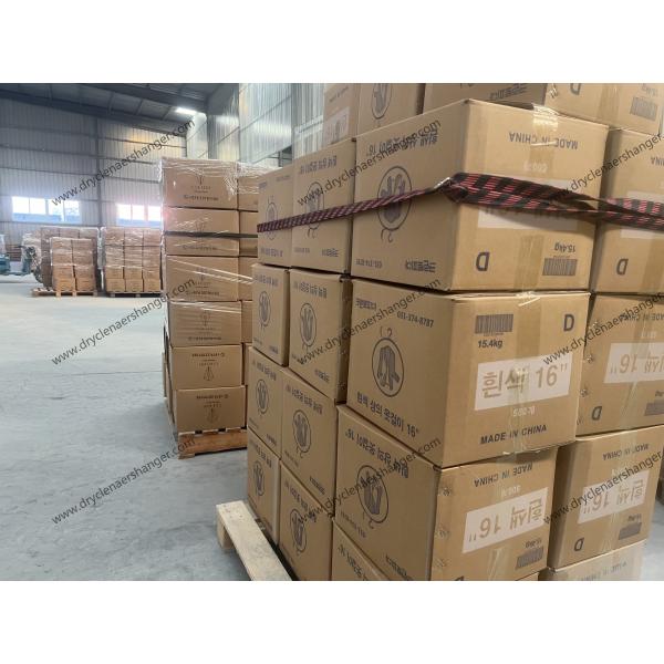 3.2mm 16inch Plastic Coated Wire Hanger For Dry Cleaner