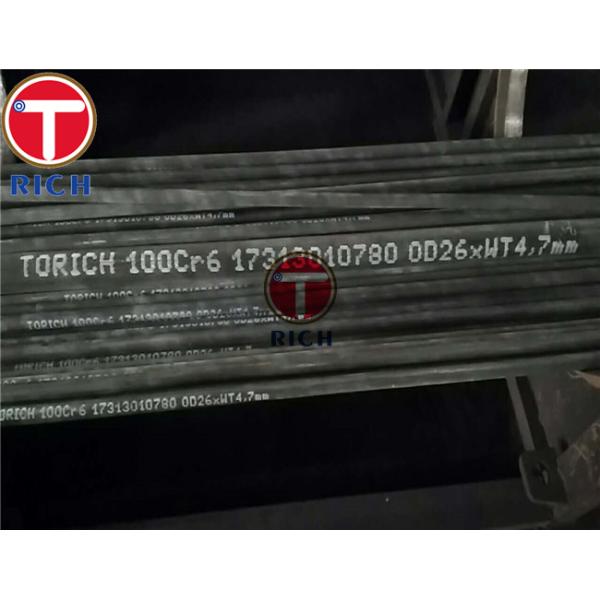 GCr15 100Cr6 Seamless Steel Tube , Precision Cold Rolled Steel Tube For Auto Parts