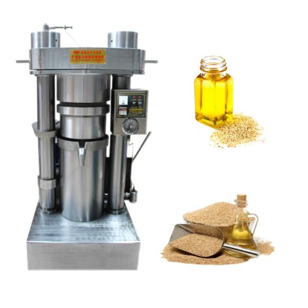 Sesame Olive Hot Press Hydraulic Oil Press Machine Customize Voltage