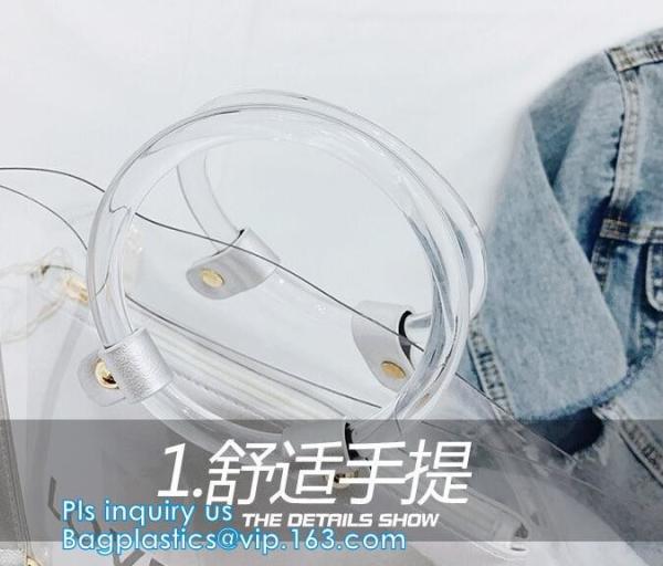 Purses PVC Vinyl Plastic Purse Bag Handbag Ladies, Summer pvc tote bag lady transparent PVC handbags, Shoulder Handbag H