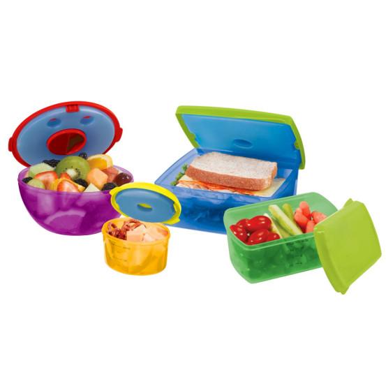 Disposable 13pcs Plastic Lunch Bowl Microwave Kitchen Pet Food Storage