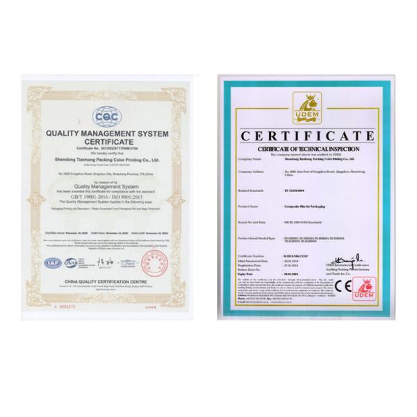 Environmentally Friendly Aqueous Coating Frozen Sucker Popsicle Packaging Bag for Food