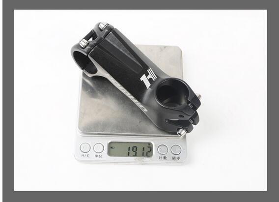 Bicicleta Stem Alloy Logotipo personalizado OEM para bicicleta XC +-17 grau 80/90/100mm comprimento Diâmetro 31,8mm