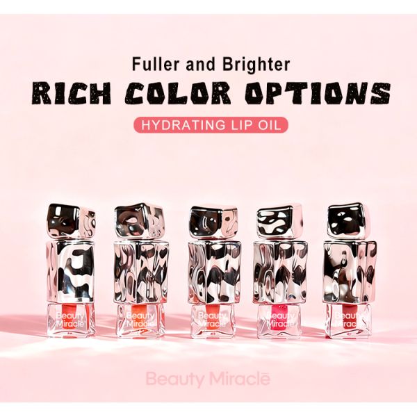 Private Label Lip Plumper Custom Label Long-lasting Logo Waterproof Moisturizing Tinted Lip Oil