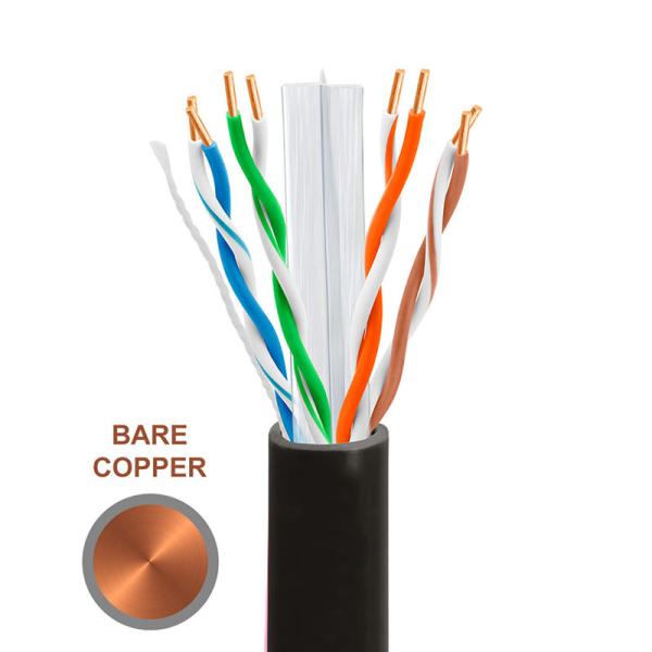 1000FT 23AWG Indoor CAT6 UTP Bulk Ethernet Cable for Networking