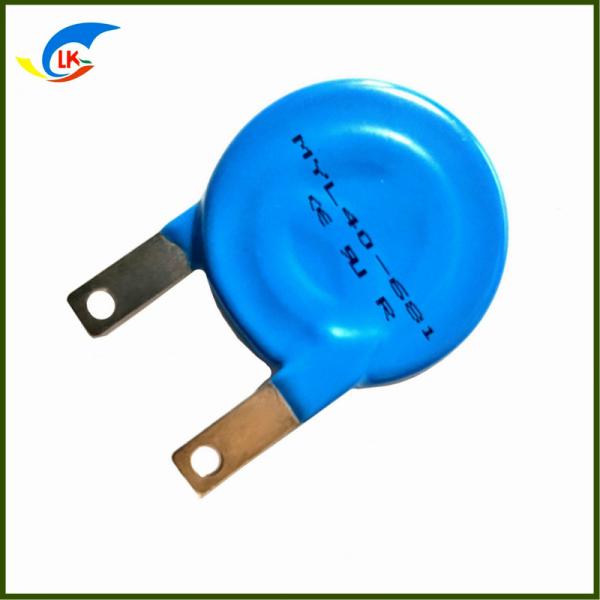 High Power Zinc Oxide Varistor Round Copper Feet Anti-Surge Voltage 40000A