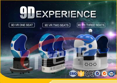 2 cinema da realidade virtual da máquina 9D do ovo da montanha russa do jogador com o filme de 360 graus
