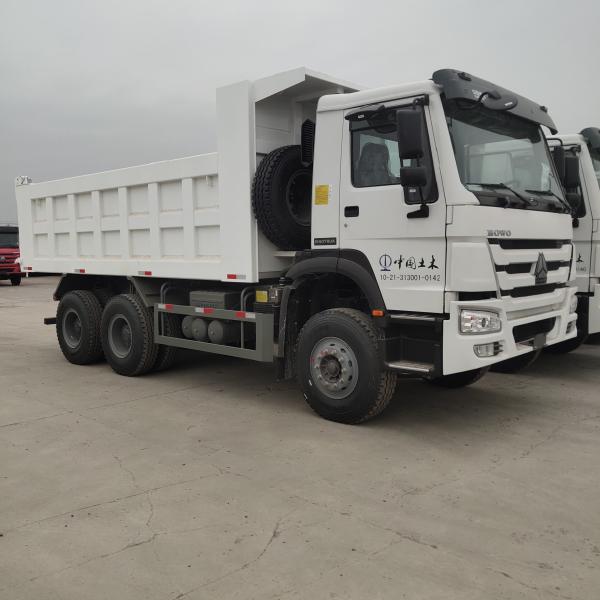 Manual Transmission Sinotruk Howo Tipper Truck 6X4 8X4 Euro 2 371hp/400HP 10 Wheeler Dump Truck with Gross Vehicle Weight 21-30T