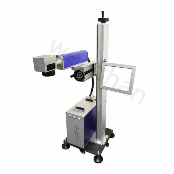 Летающая лазерная маркировочная машина WZ-103F для ремесла подарки одежда обувь сумки и промышленность IC