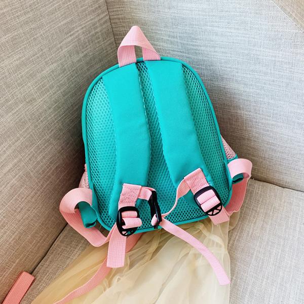 School Bag Trolley Custom Logo Nylon Draw String Backpack with Waterproof Material