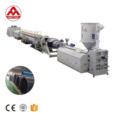 90 rpm Velocidade do parafuso LG1200 PE linha de extrusão de tubos para abastecimento de água e gás 38000 KG