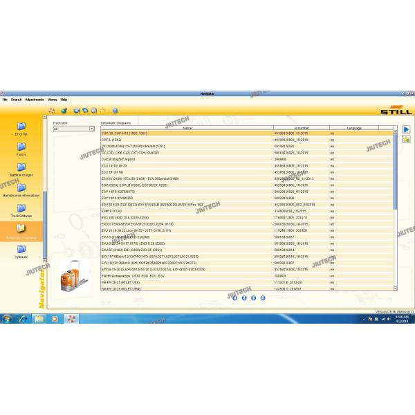 Погрузчик для погрузчиков Still Incado Box Диагностический комплект для погрузчиков STEDS Navigator Погрузчик для погрузчиков Диагностический инструмент STILL Canbox Scanner Too
