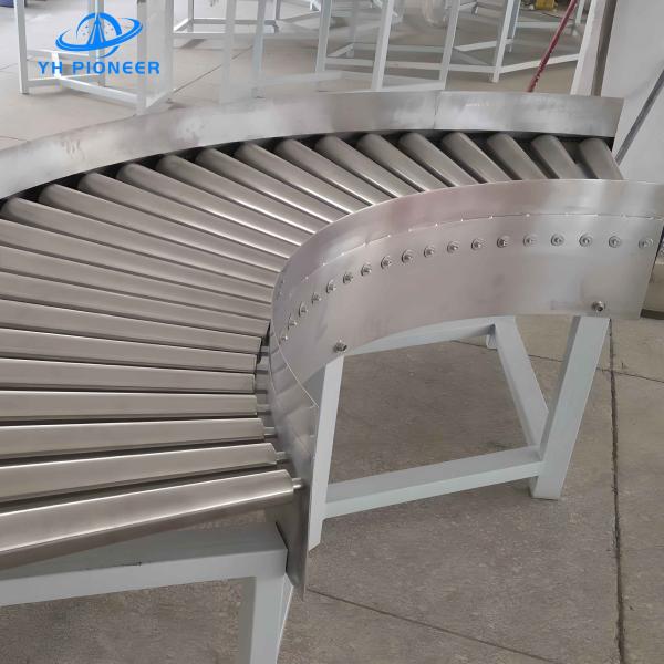 Custom Speed Bag Conveyor Systems Roller Turning Conveyor For Automation Solutions