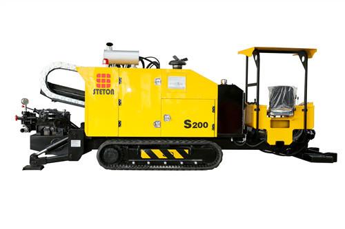 Cable Laying S200 20Ton HDD Boring Machine High Thrust / Pullback Speed