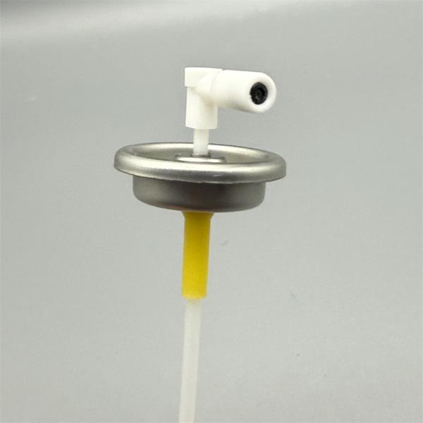 Válvula dosificadora de precisión para ambientadores para sistemas de fragancias comerciales y dispensadores a granel con liberación controlada de fragancia y mecanismo de dosificación confiable